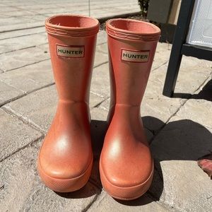 Hunter First classic rain boot toddler size UK 7 US 8